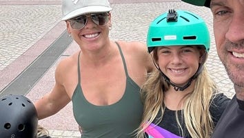 Pink Sports a Cute Exercise Dress on a Family Trip — Shop the Star's Look